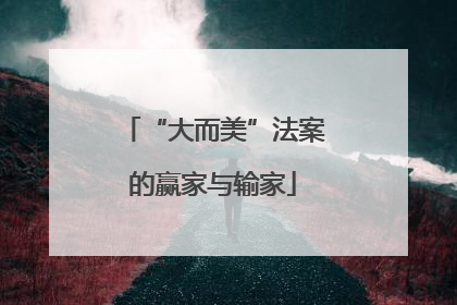 “大而美”法案的赢家与输家