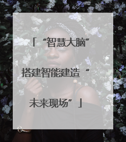 “智慧大脑”搭建智能建造“未来现场”