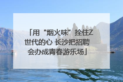 用“烟火味”拴住Z世代的心 长沙把招聘会办成青春游乐场
