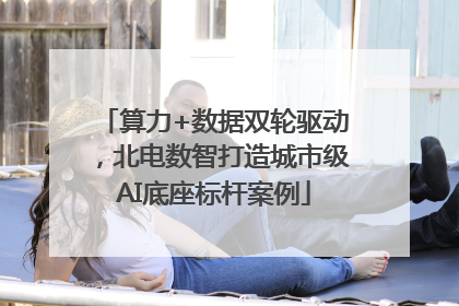 算力+数据双轮驱动，北电数智打造城市级AI底座标杆案例