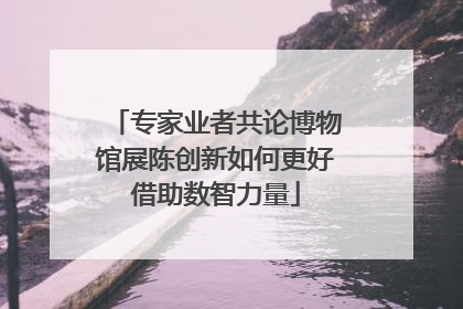 专家业者共论博物馆展陈创新如何更好借助数智力量