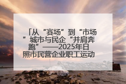 从“赛场”到“市场”城市与民企“并肩奔跑”——2025年日照市民营企业职工运动会亮点观察