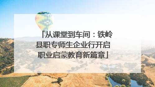 从课堂到车间：铁岭县职专师生企业行开启职业启蒙教育新篇章