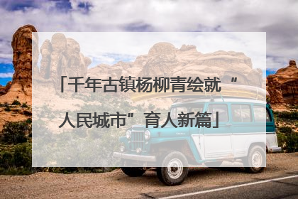 千年古镇杨柳青绘就“人民城市”育人新篇