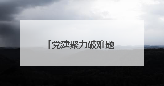 党建聚力破难题 联动防汛显担当
