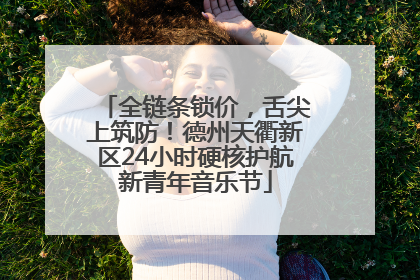 全链条锁价，舌尖上筑防！德州天衢新区24小时硬核护航新青年音乐节