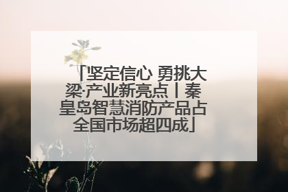坚定信心 勇挑大梁·产业新亮点丨秦皇岛智慧消防产品占全国市场超四成
