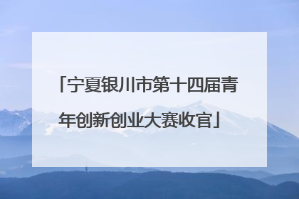 宁夏银川市第十四届青年创新创业大赛收官