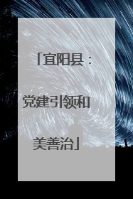 宜阳县：党建引领和美善治