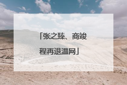 张之臻、商竣程再退温网