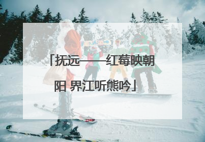 抚远——红莓映朝阳 界江听熊吟