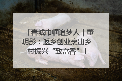 春城巾帼追梦人｜董玥彤：返乡创业烹出乡村振兴“致富香”