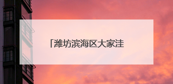 潍坊滨海区大家洼街道以“红色物业”赋能民生服务