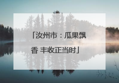 汝州市：瓜果飘香 丰收正当时