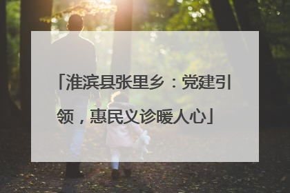 淮滨县张里乡：党建引领，惠民义诊暖人心