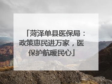 菏泽单县医保局：政策惠民进万家，医保护航暖民心