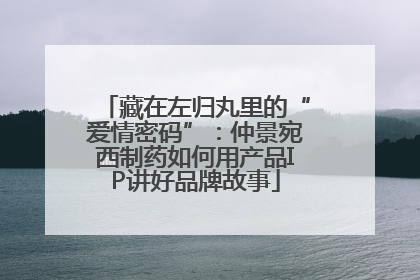藏在左归丸里的“爱情密码”：仲景宛西制药如何用产品IP讲好品牌故事