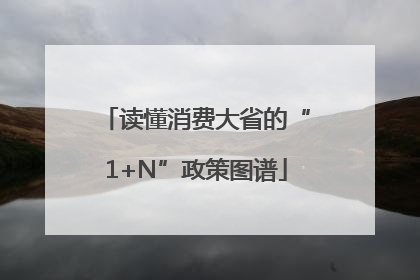 读懂消费大省的“1+N”政策图谱