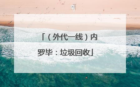 （外代一线）内罗毕：垃圾回收