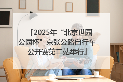 2025年“北京世园公园杯”京张公路自行车公开赛第二站举行