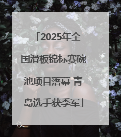 2025年全国滑板锦标赛碗池项目落幕 青岛选手获季军
