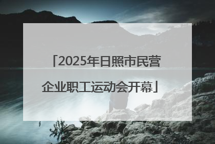 2025年日照市民营企业职工运动会开幕