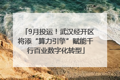 9月投运！武汉经开区将添“算力引擎”赋能千行百业数字化转型