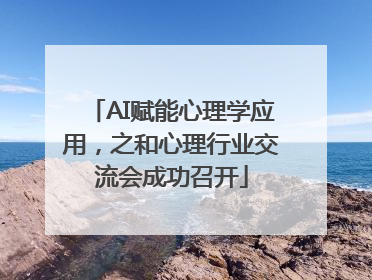 AI赋能心理学应用，之和心理行业交流会成功召开